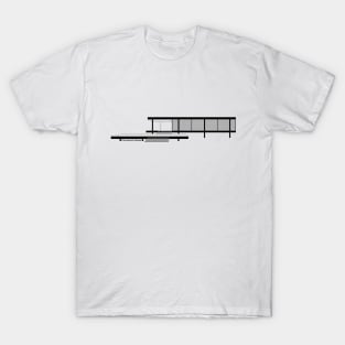 Farnsworth House - Mies van der Rohe T-Shirt